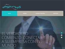 Tablet Screenshot of dospuntos.com.ar
